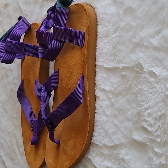 Women's Teva Ankle Sandals, Suede! Size 10 - Picture 3 of 11